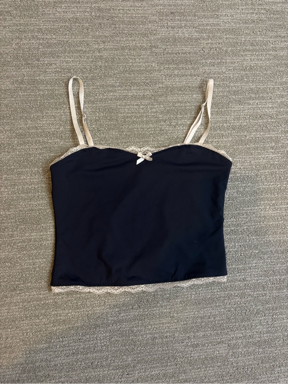 Edikted Alara Lace Trim Tank Top